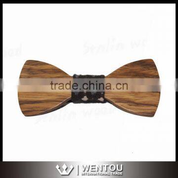 High Quality Fashion Men Wood Bow Tie photo-4