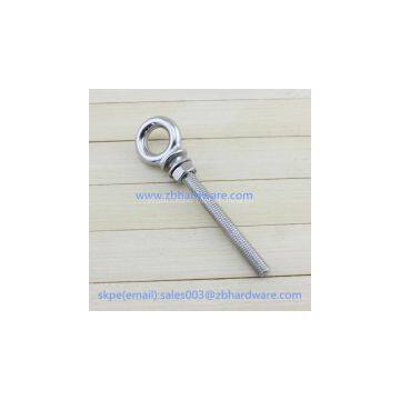 Made in China Stainless Steel Long Thread Eye Bolt photo-2
