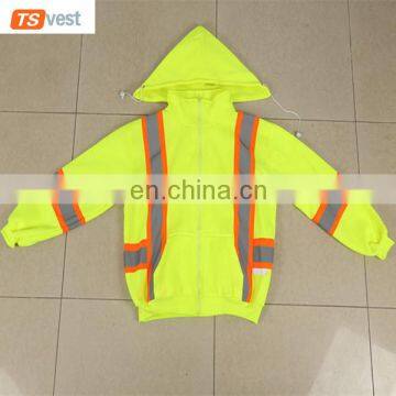 Wholesale Yellow Warm Polar Fleece Jakcet