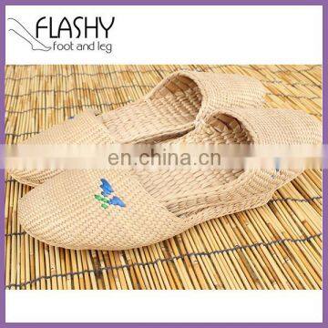 Wholesale straw sandals fashion slipper straw shoes 2016