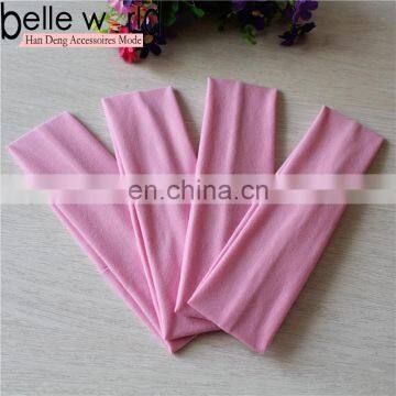 Good sale wholesale plain stretch sport Yoga cotton headband
