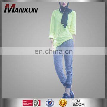 New Colors Hot In Malaysia Muslim Blouse Plus Size Muslimah Knit Blouse