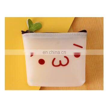 Korean Fashion Candy Color Jelly Glue Coin Purses Children Zipper Change Purse Kids Girl Women Key Earphone Storage Bags photo-6