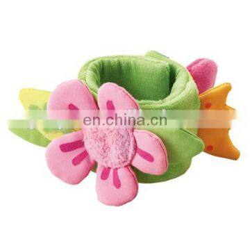 Hot sale toys for babies Flower fabric bracelets