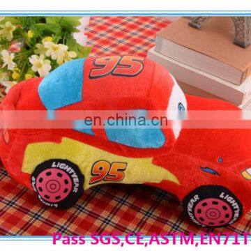 Cute plush car dolls/lovely soft plush car toy