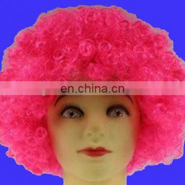 Factory direct sell customer synthetic afro wig for sport events