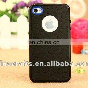 Black Silicon mobile phone case