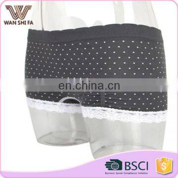 High Elastic White Spot Popular Design Stylish Nylon Lovely Girl Panty Set photo-2