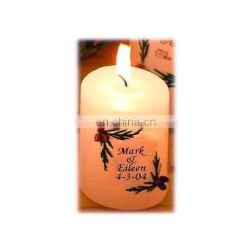 Personalized Large Favor Candle