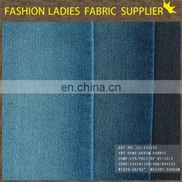 New Design Leather Sleeves Denim Jacket Raw Denim Denim Bags Fabric photo-6