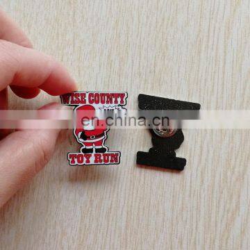 2017 Wise County Toy Run Santa Claus Metal Lapel Pin