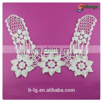 Bailange 2015 wholesale Guangzhou cotton lace collar lace neck ladies blouse collar design