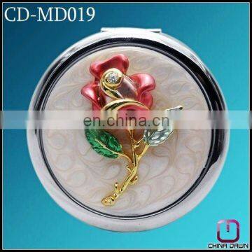 rose compact mirror CD-MD019