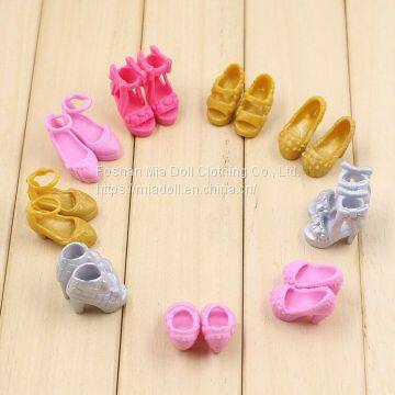 Fashion plastic doll Sandal shoes