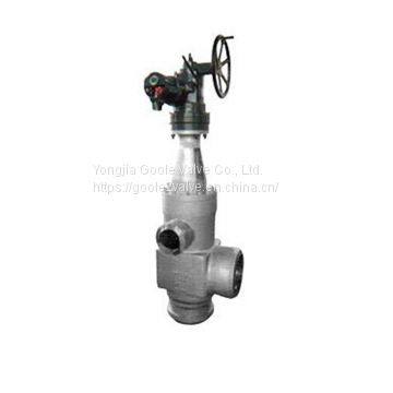 High Electric Pressure Seal Power Station Globe Valve
