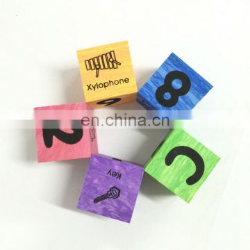 New Color marble alphabet and number foam blocks Early Education Toys Gift