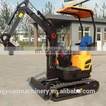 1.5 Ton Walk behind mini excavator with CE certificate