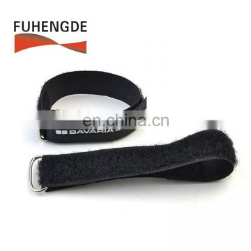 Logo printing Cinch Cable Tie Down Straps Set mental ring Securing Straps