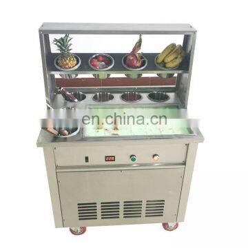 Cheap Price Fried Rolling Ice Cream Machine Thai Fried Ice Cream Machine