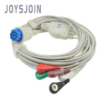 Datex ECG cable with leaders 3/5 leads