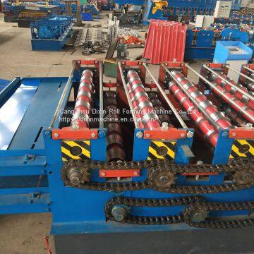 New Roof Use Double Layer IBR Profile Steel Roofing Sheet Roll Forming Machinery photo-5