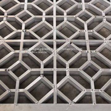 Grill Aluminium Window Grill For Aluminium Window For Airport / Gymnasium photo-2