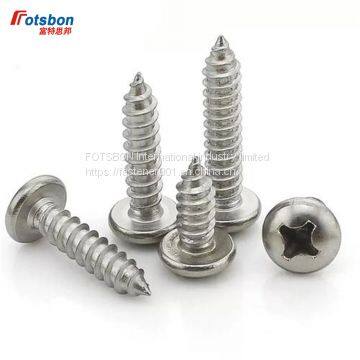 M1/M1.2/M1.4/M1.5-M6 Cross Recessed Round Head Self-tapping Screw Vida Vis Spike Screws Tornillos Viti Parafuso Phillips Plaine Schroef DIN7981 photo-3
