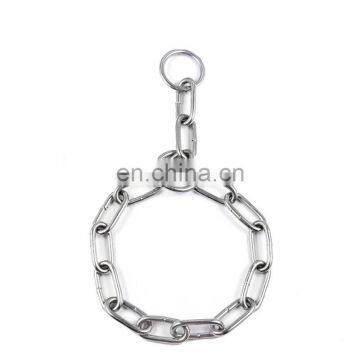 High Quality Poodle Teddy Dog Collar With Double Collar Chain photo-3