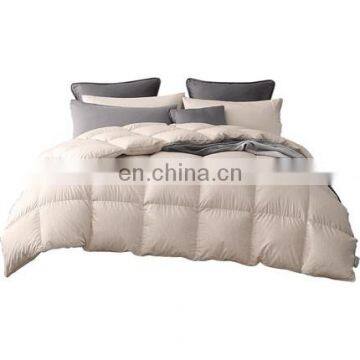 Ultra-Soft Pima Cotton All Season White Goose Down Comforter For Full Size