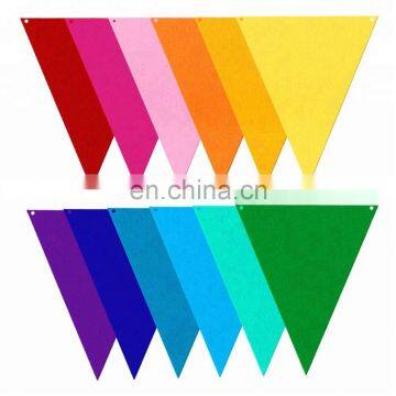 Halloween Decor Pennant Felt Banner Flag 2019 photo-5