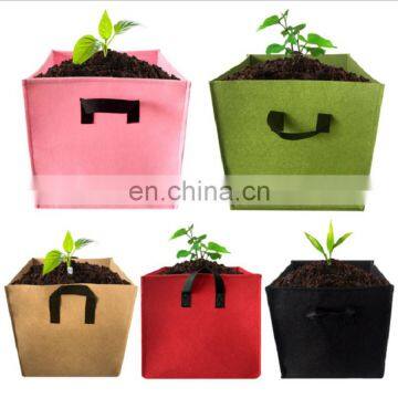 square shape felt pot for flower