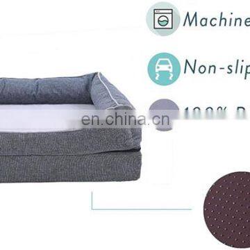High-quality Memory Foam Dog Bed - Removable Cover Waterproof Liner Luxury Dog Mat With Foam Mattress photo-5