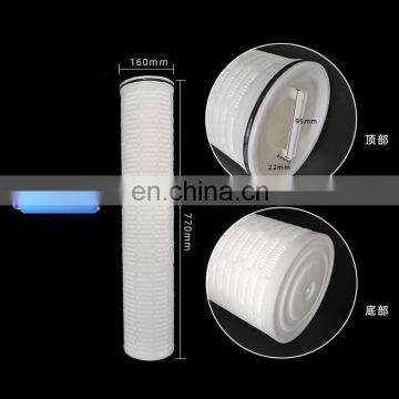 Industrial High Flow Water Treatment Folding 20 40 60inch Filter Element photo-2