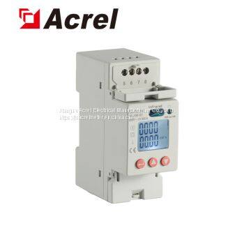 Acrel ADL100-ET/C Single Phase Din Rail Energy Meter Test U I kw Kvar With Lcd Display With Rs485 photo-3