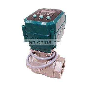 CTF001 4-20ma 9-24VDC Flow Motor Control Electric Valve Dn15 Dn20 Dn25 Dn32 DN40 photo-2