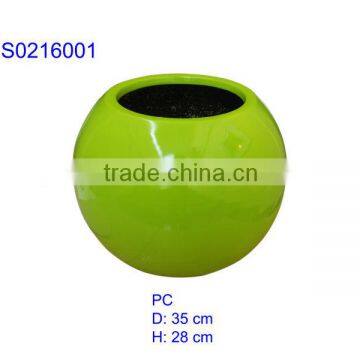 Fiberglass lacquered planters | S0216001