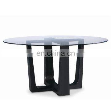 Table Bases for Round Glass Tops Luxury Restaurant Dining Table