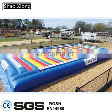 Customized Size High Jumper Inflatable Jumping Bouncer Pad Pillow Mat for Sale Kids