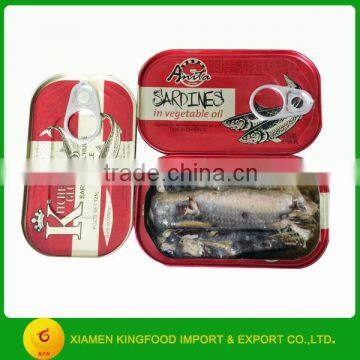 Chinese canned sardine fish manufacturer