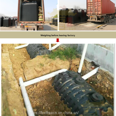 Underground Septic Plastic Material Household Biogas Septic Tank For Sewage Treatment photo-2