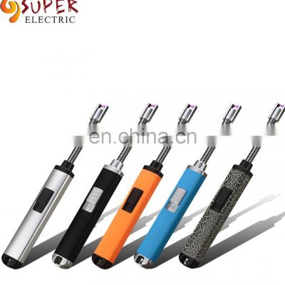 Hot Sale USB BBQ Lighter Flexible Long Neck Rechargeable Lighter With Safety Lock