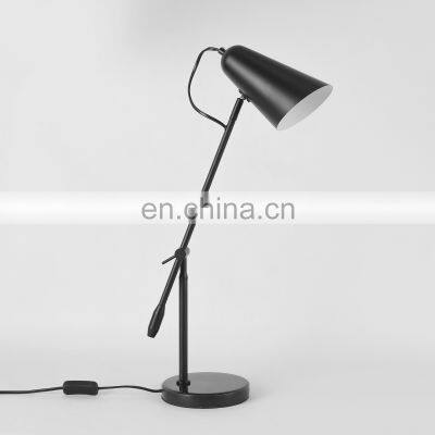 Honeyson Hotel Decor Lamp Indoor Lighting Adjustable Bedroom Night Bedside Lamp Desk Table Light Lamp photo-2