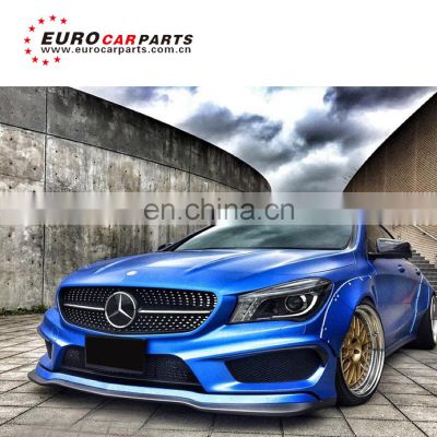 CLA CLASS W117 Fairy style FRP material body kit for cla250 cla260 cla45 w117 over fenders