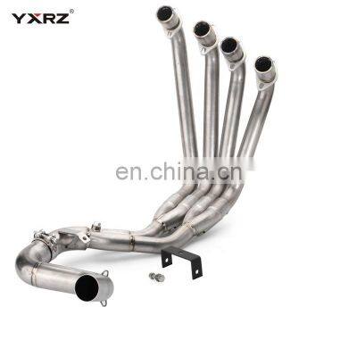 Hot Full System Exhaust Pipe CBR650F CBR650 Silent Killer Muffler Exhaust Pipe photo-3