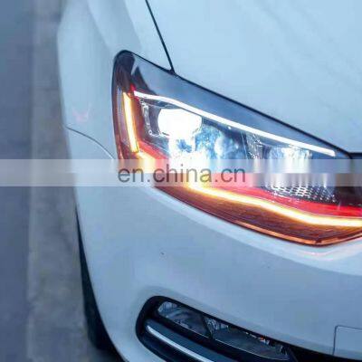 Auto Cars LED Headlight Lens Assembly Plus Day Tuning Headlight for V W Polo 2018-2020 Used for Modified Cars POLO Modified photo-4