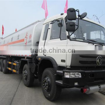 30m3 Dongfeng 8x4 fuel truck dimension