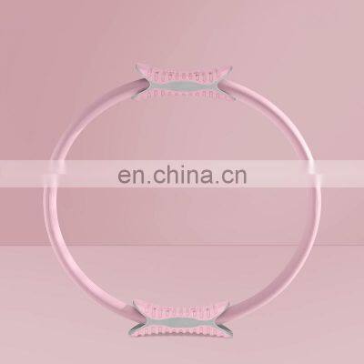 Custom Fitness Accessories Eco-friendly Double Handle Pilates Yoga Ring photo-2