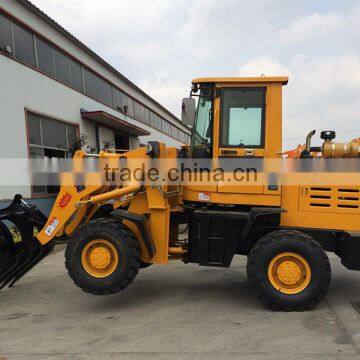 low price wheel sugar cane loader