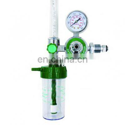 high quality medical oxygen regulator with gauge medical oxygen flowmeter for hospital