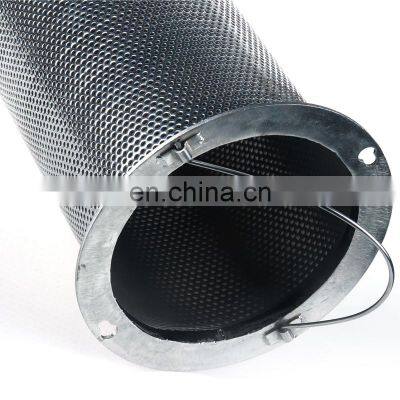 Stainless Steel Filter Wire Mesh Screen Tube/Round Hole Perforated Metal Filter Cylinders